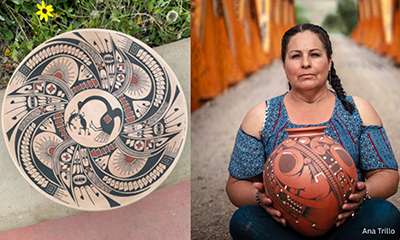 Photo of Pottery Vase with the artist